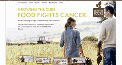 Desktop Screenshot of growingthecure.org
